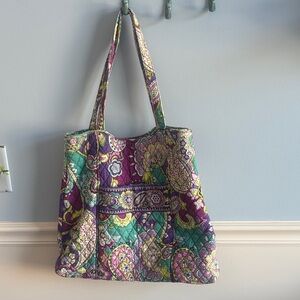 Vera Bradley Multicolor Paisley Tote